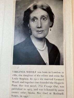 A Writer's Diary Virginia Woolf Hardcover First American Edition 1954 Harcourt